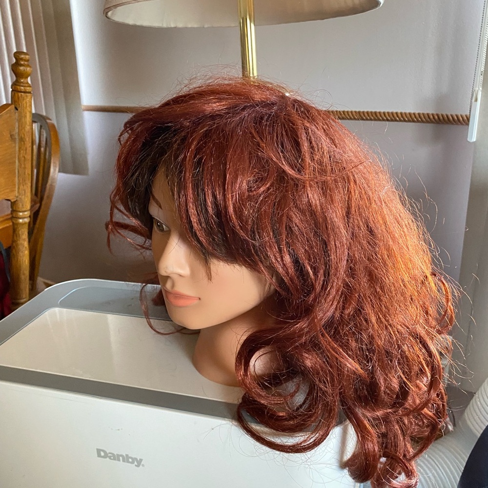 Gorgeous Auburn Wig - EUC